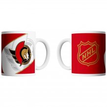 Ottawa Senators  - Shadow Logo & Shield NHL Becher