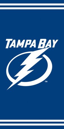 Tampa Bay Lightning - Team Logo NHL Beach Towel