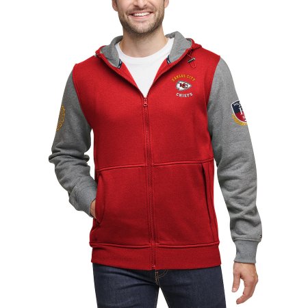 Kansas City Chiefs - Color Block Full-Zip NFL Sweatshirt