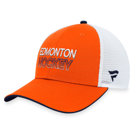 Edmonton Oilers - 2023 Authentic Pro Rink Trucker Orange NHL Cap