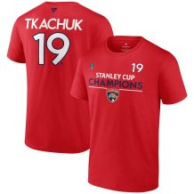 Florida Panthers - Matthew Tkachuk 2024 Stanley Cup Champs Authentic NHL Tričko