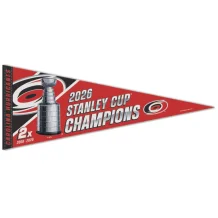 Carolina Hurricanes - 2026 Stanley Cup Champions NHL Pennant