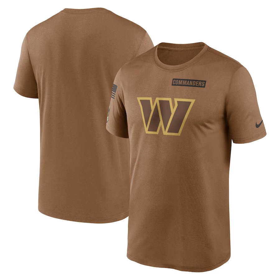 Men's Nike Brown Cleveland Browns 2023 Salute to Service Legend Performance T-Shirt Size: Small