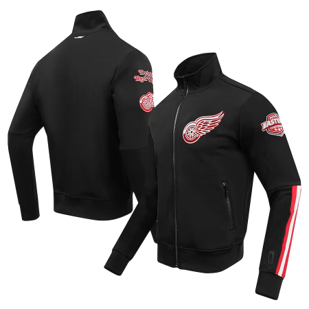 Detroit Red Wings - Chenille Full-Zip NHL Track Jacket