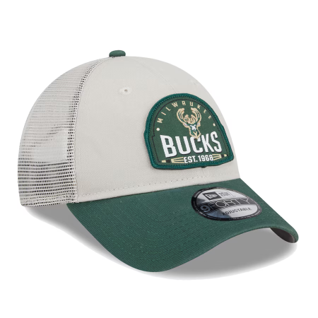 Milwaukee Bucks - Throwback Patch 9Forty NBA Cap