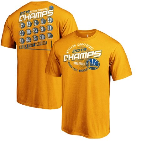 Golden State Warriors - 2019 Western Conference Champions Roster NBA T-shirt