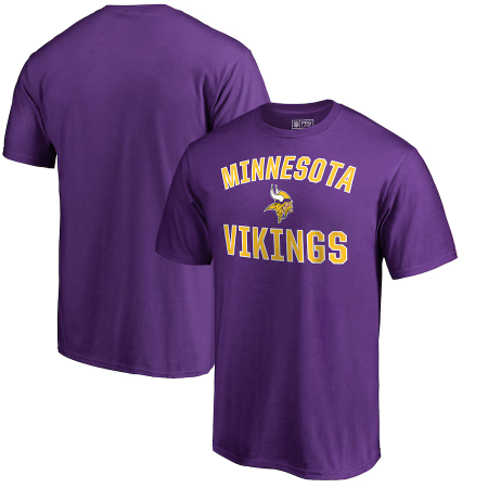 Minnesota Vikings - Victory Arch Purple NFL T-Shirt