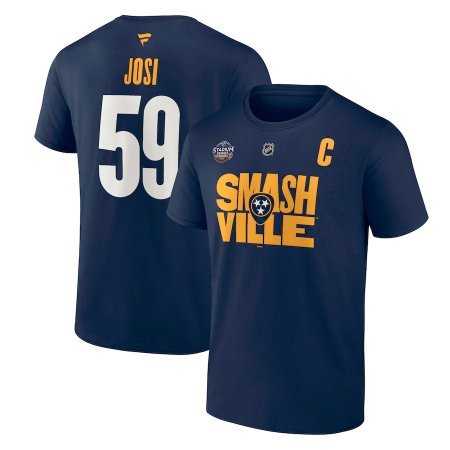 Nashville Predators - Roman Josi 2022 Stadium Series NHL T-Shirt