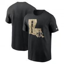 New Orleans Saints - Nike Local Essential Black NFL Tričko