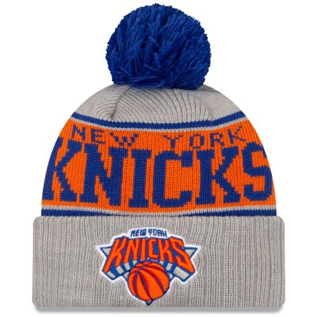New York Knicks - Stripe Cuffed NBA Zimná čiapka