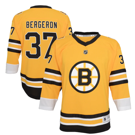Boston Bruins Dziecia- Patrice Bergeron Reverse Retro NHL Jersey