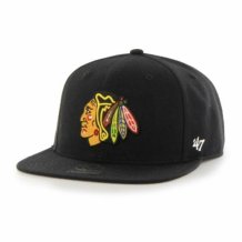 Chicago Blackhawks - No Shot Captain Black NHL Czapka