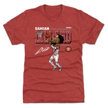 Portland Trail Blazers - Damian Lillard Cartoon NBA Koszulka