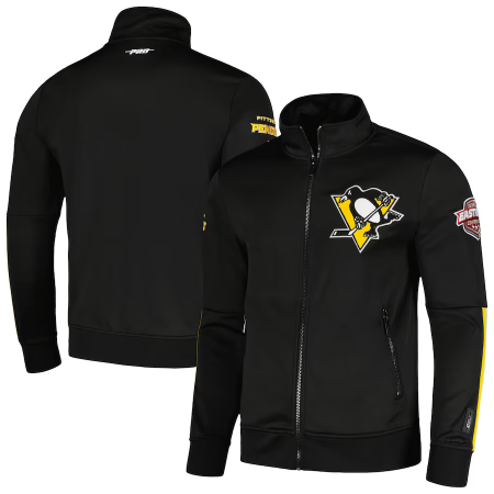 Pittsburgh Penguins - Chenille Full-Zip NHL Track Jacket