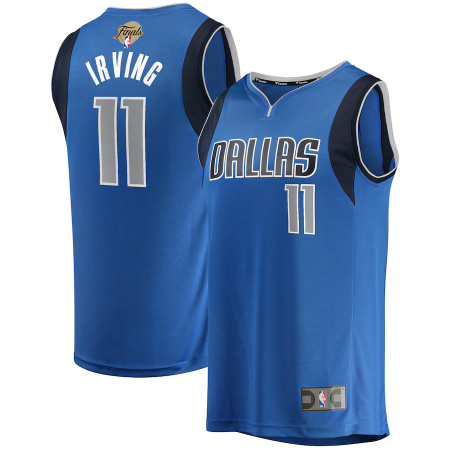 Dallas Mavericks - Kyrie Irving 2024 Final Fast Break Replica NBA Jersey