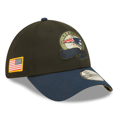 New England Patriots - 2022 Salute To Service 39Thirty NFL Hat