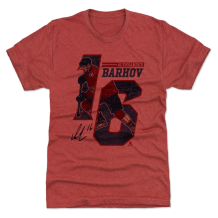 Florida Panthers - Aleksander Barkov Offset Red NHL T-Shirt