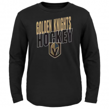 Vegas Golden Knights Youth - Showtime NHL Long Sleeve T-Shirt