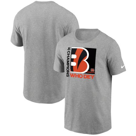 Cincinnati Bengals - 2021 AFC Champions Slogan NFL T-Shirt