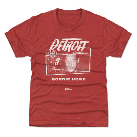 Detroit Red Wings Youth - Gordie Howe Tones NHL T-Shirt