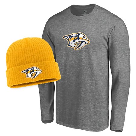 Nashville Predators - T-Shirt + Knit Hat NHL Set