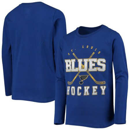 St. Louis Blues Youth - Digital NHL Long Sleeve T-Shirt