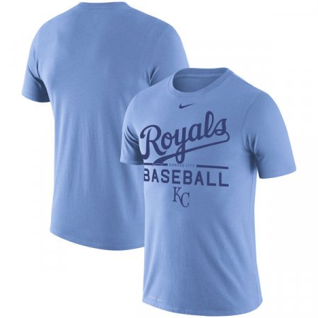 Kansas City Royals - Wordmark Practice Performance MLB T-Shirt