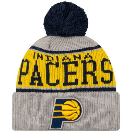Indiana Pacers - Stripe Cuffed NBA Zimná čiapka