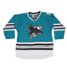 San Jose Sharks Dziecięca - Team Logo NHL Koszulka/Własne imię i numer