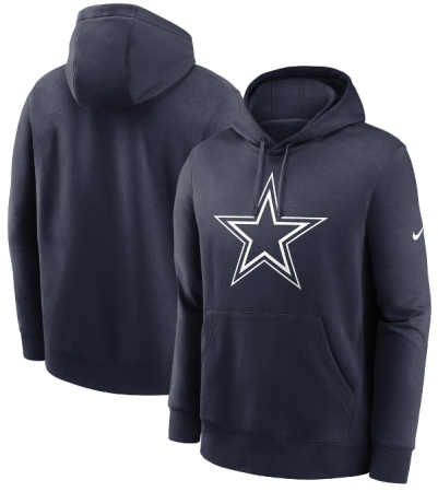 Dallas Cowboys - Club Fleece NFL Bluza s kapturem