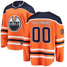 Edmonton Oilers - Premier Breakaway NHL Trikot/Name und Nummer