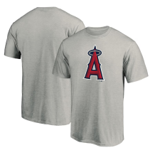 Los Angeles Angels - Primary Logo Gray MLB Tričko