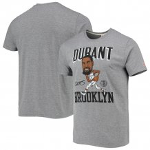 Brooklyn Nets - Kevin Durant Caricature Gray NBA Tričko
