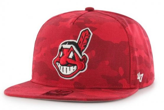 Cleveland Indians - Captain Camo MLB Hat