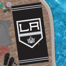 Los Angeles Kings - Team Logo NHL Beach Towel