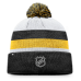 Boston Bruins - Fundamental Cuffed pom NHL Zimná čiapka