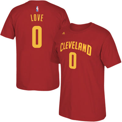 Cleveland Cavaliers - Kevin Love Net Number NBA T-Shirt