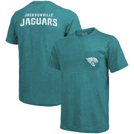 Jacksonville Jaguars - Tri-Blend Pocket NFL Tričko