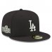 Los Angeles Dodgers - 2020 World Champions Patch Black 59Fifty MLB Cap