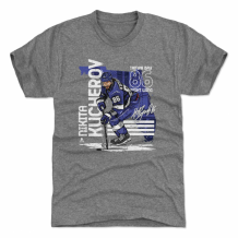 Tampa Bay Lightning - Nikita Kucherov State Gray NHL T-Shirt
