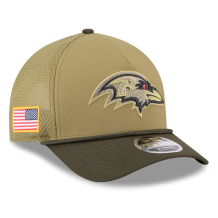Baltimore Ravens - 2025 Salute To Service 9FORTY NFL Šiltovka