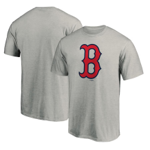 Boston Red Sox - Primary Logo Gray MLB Tričko