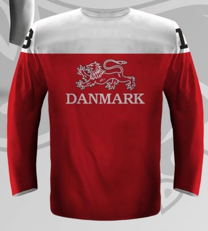 Dänemark - 2018 World Championship Replica Trikot + Minitrikot/Name und Nummer