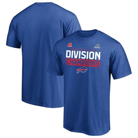 Buffalo Bills - 2020 AFC East Division Champions NFL T-Shirt