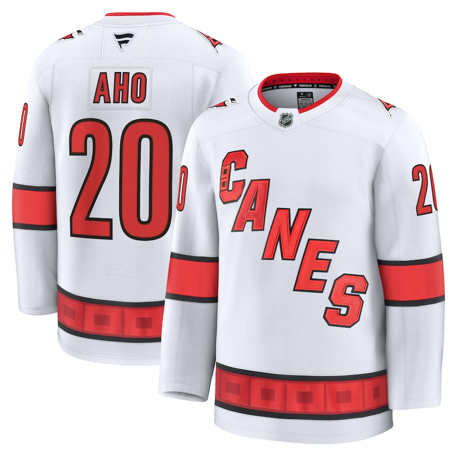 Carolina Hurricanes Sebastian Aho Away Premium NHL Dres :: FansMania