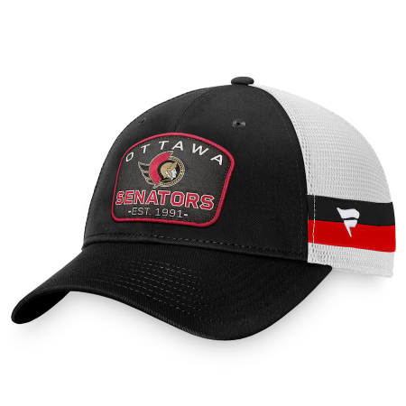 Ottawa Senators - Fundamental Stripe Trucker NHL Czapka
