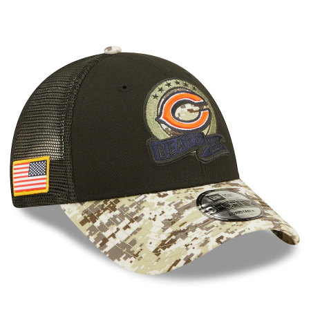 Chicago Bears - 2022 Salute To Service "C" 9Forty NFL Hat