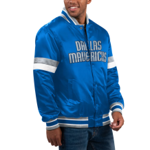 Dallas Mavericks - Full-Snap Varsity Home Satin NBA Kurtka