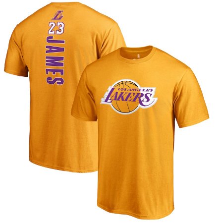 Los Angeles Lakers - LeBron James Branded Backer NBA Tričko