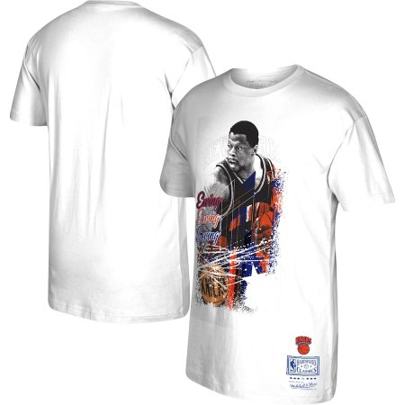 New York Knicks - Patrick Ewing Player Burts NBA T-shirt